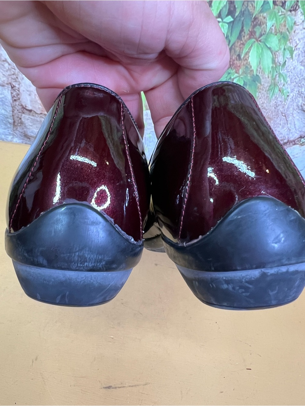 DANSKO Burgundy Olivia Patent Leather Loafers, 39 - Picture 10 of 14